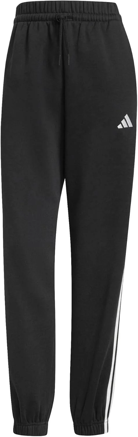 شلوار جاگر زنانه آدیداس Essentials 3-Stripes Fleece با فیت آزاد