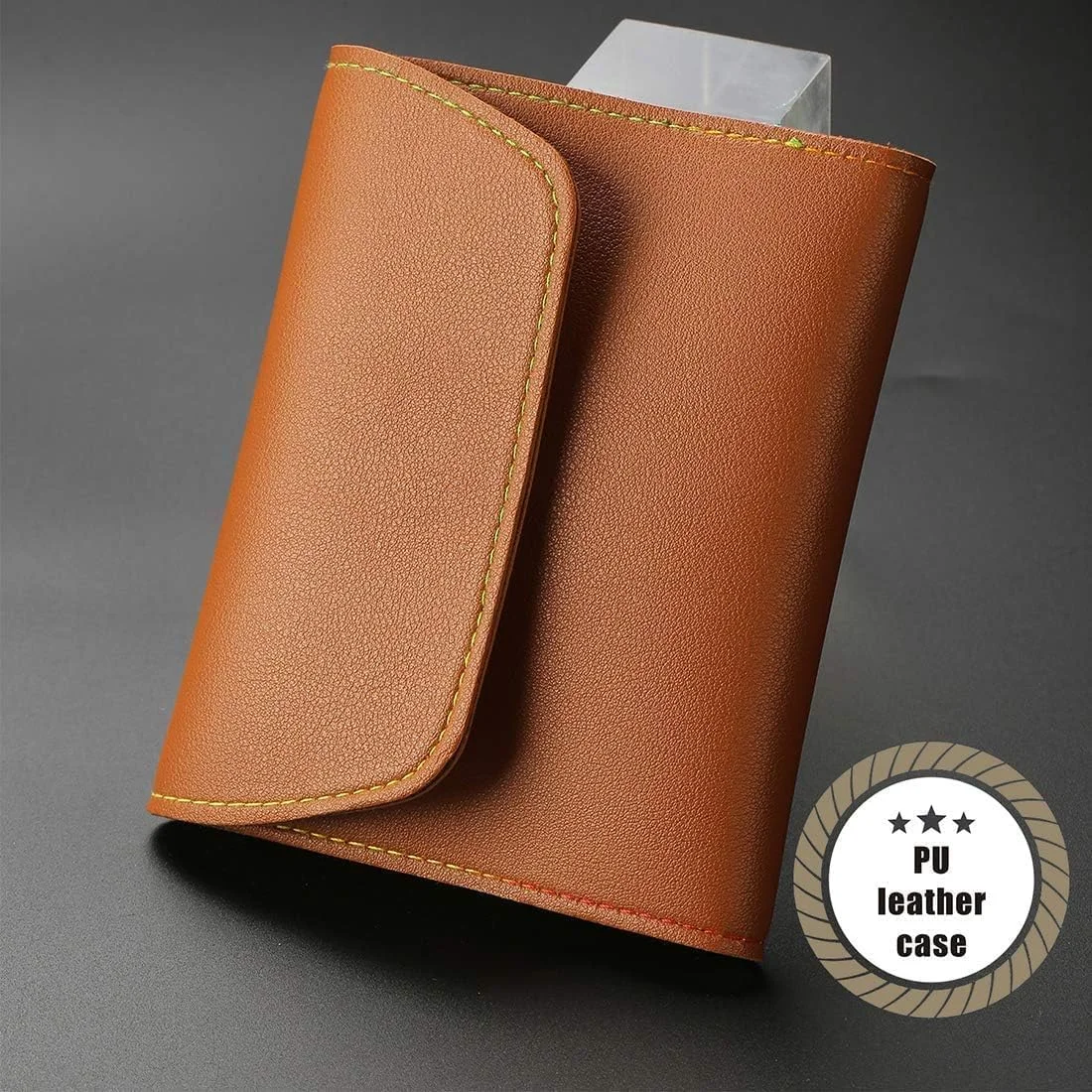 ست مانیکور استیل ضد زنگ SYOSI مناسب هدیه برای آقایان/خانم ها، به همراه کیف چرمی PU، ابزار مراقبت شخصی (قهوه ای) ست مانیکور استیل ضد زنگ SYOSI مناسب هدیه برای آقایان/خانم ها، به همراه کیف چرمی PU، ابزار مراقبت شخصی (قهوه ای)