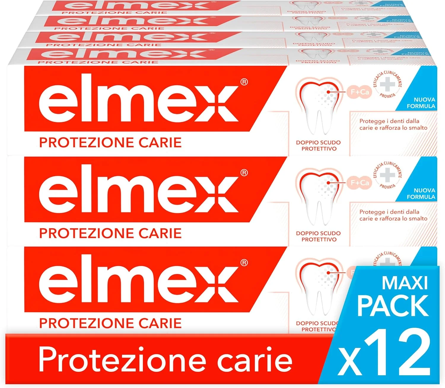 خمیر دندان محافظت از پوسیدگی المکس 75 میلی لیتر x 12