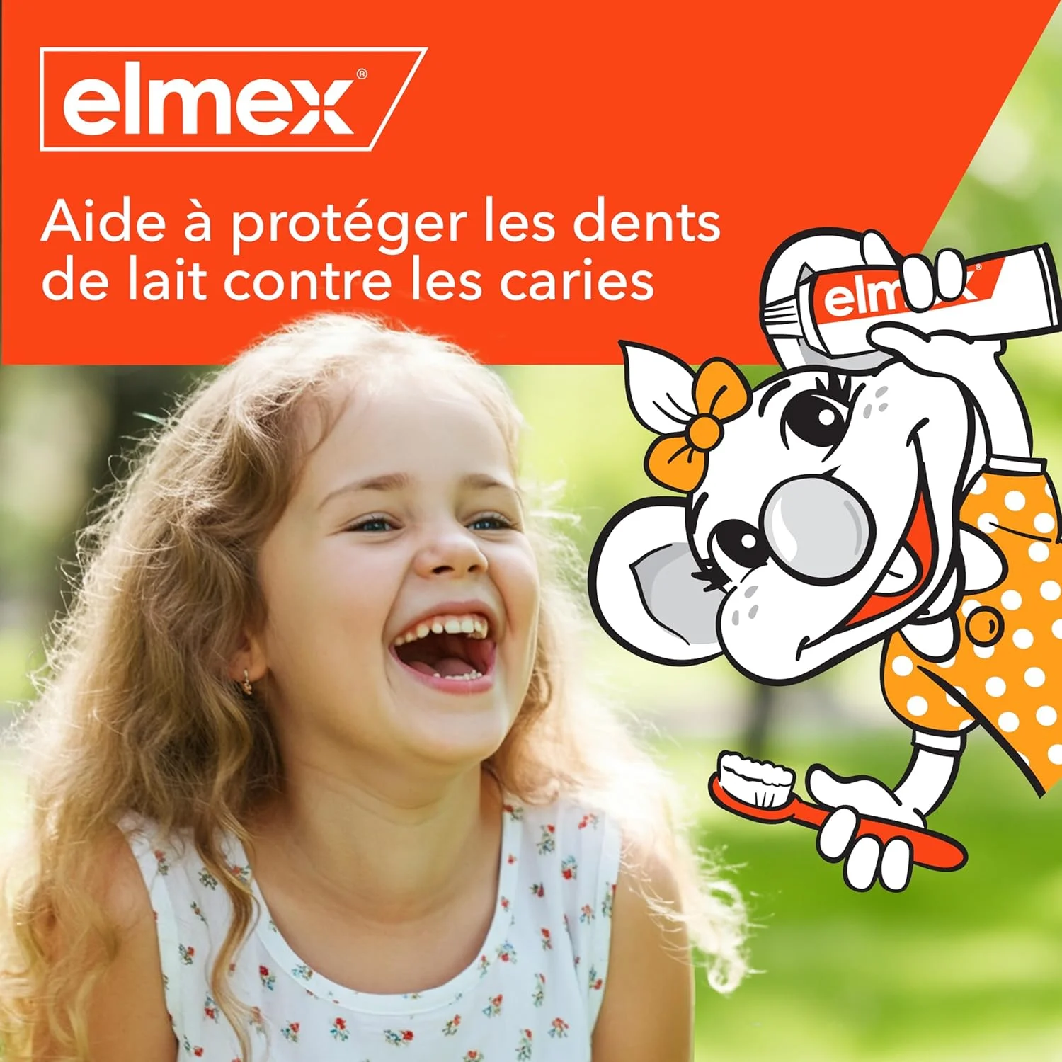 ست کودک ELMEX - 1 مسواک برای کودکان + 1 خمیر دندان برای کودکان 0-6 سال + 1 لیوان مسواک - رنگ تصادفی