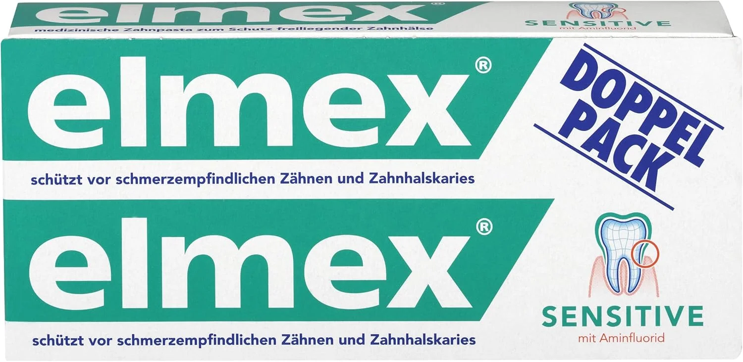 خمیر دندان دوتایی المکس SENSITIVE، ۲ عدد ۷۵ میلی لیتر