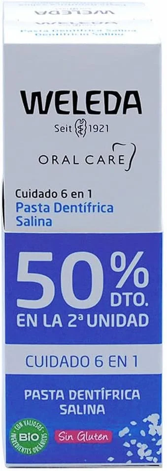 خمیر دندان نمکی Weleda، بسته 2 عددی 75 میلی لیتری خمیر دندان نمکی Weleda، بسته 2 عددی 75 میلی لیتری