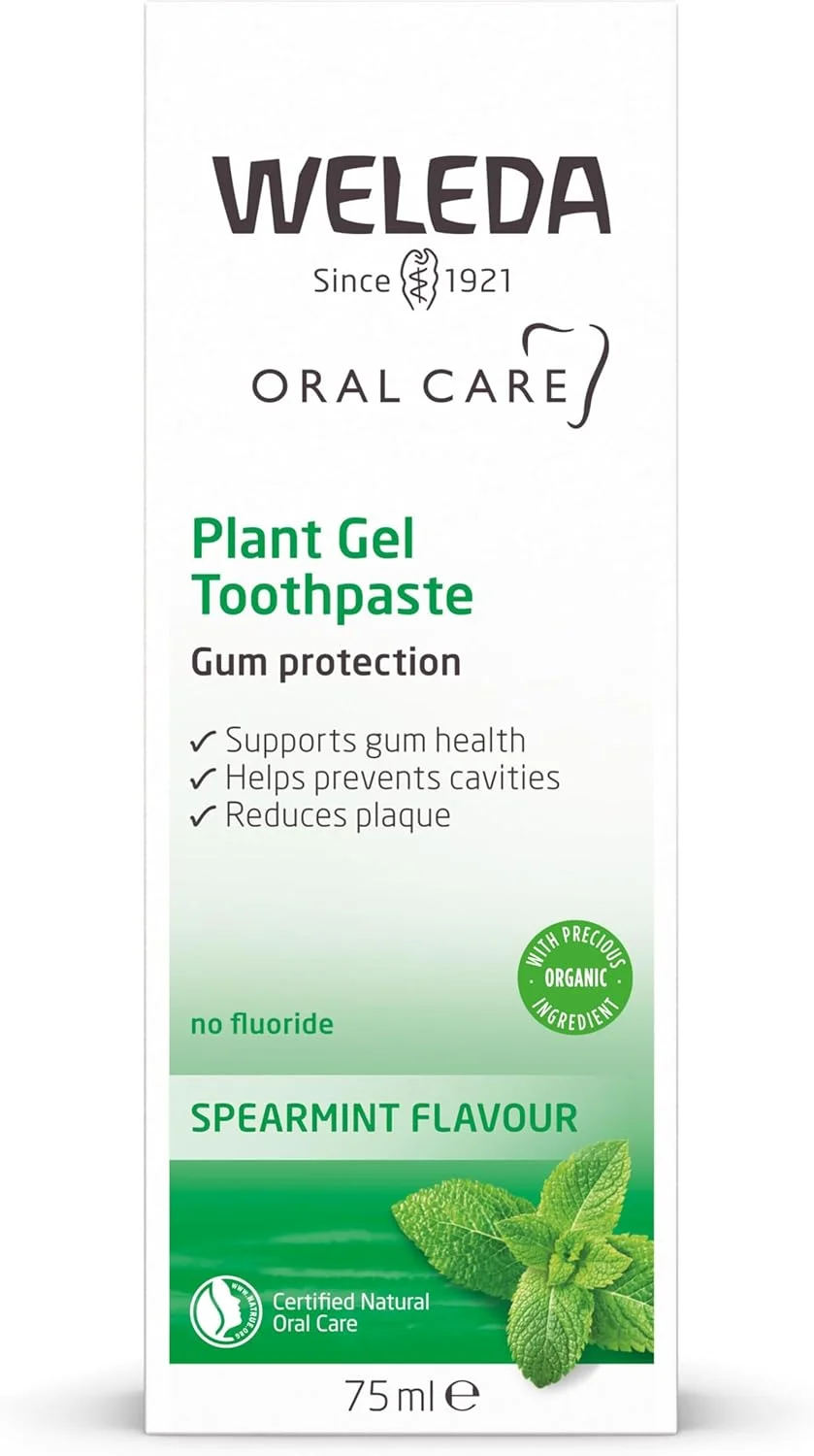 خمیر دندان ژلی گیاهی Weleda حجم 75 میلی لیتر