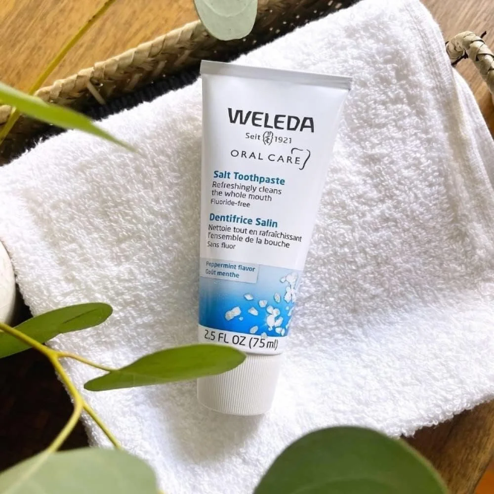 خمیر دندان ژلی گیاهی Weleda حجم 75 میلی لیتر