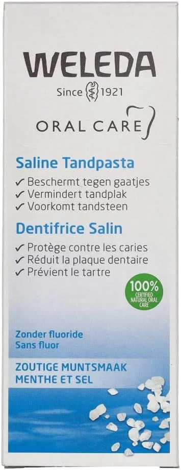 خمیر دندان نمکی 75 میلی لیتری Weleda (1X75ML)