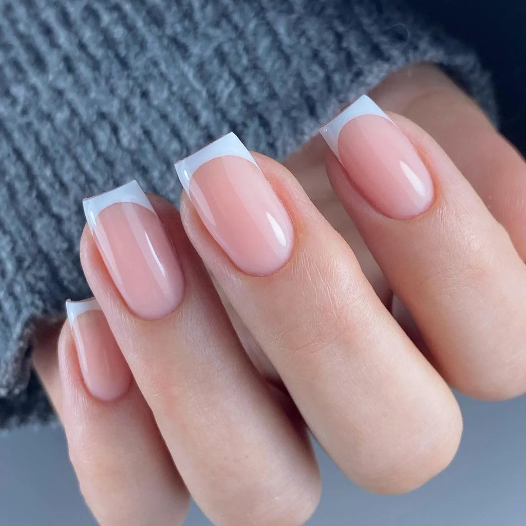 ست لاک ژل فرنچ ناخن ویشین، شامل ۴ عدد لاک صورتی کم رنگ و سفید، لاک پایه و لاک تاپ کت، کیت استارتر ۴ رنگ ۸ میلی لیتری با ماندگاری بالا ست لاک ژل فرنچ ناخن ویشین، شامل ۴ عدد لاک صورتی کم رنگ و سفید، لاک پایه و لاک تاپ کت، کیت استارتر ۴ رنگ ۸ میلی لیتری با ماندگاری بالا