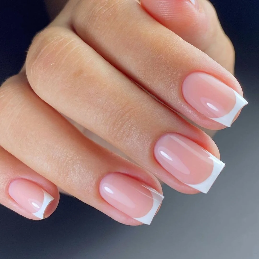 ست لاک ژل فرنچ ناخن ویشین، شامل ۴ عدد لاک صورتی کم رنگ و سفید، لاک پایه و لاک تاپ کت، کیت استارتر ۴ رنگ ۸ میلی لیتری با ماندگاری بالا ست لاک ژل فرنچ ناخن ویشین، شامل ۴ عدد لاک صورتی کم رنگ و سفید، لاک پایه و لاک تاپ کت، کیت استارتر ۴ رنگ ۸ میلی لیتری با ماندگاری بالا