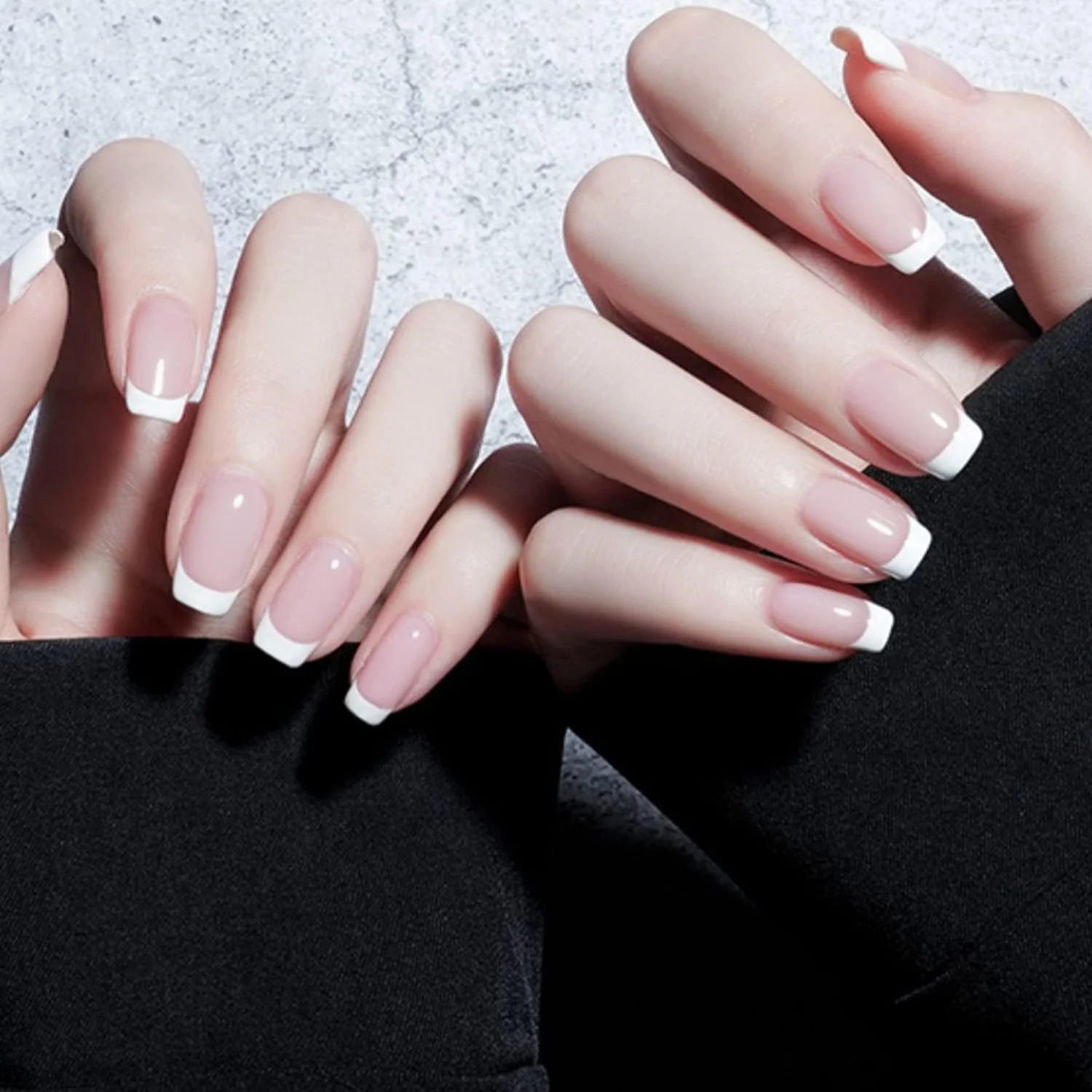 ست لاک ژل فرنچ ناخن ویشین، شامل ۴ عدد لاک صورتی کم رنگ و سفید، لاک پایه و لاک تاپ کت، کیت استارتر ۴ رنگ ۸ میلی لیتری با ماندگاری بالا ست لاک ژل فرنچ ناخن ویشین، شامل ۴ عدد لاک صورتی کم رنگ و سفید، لاک پایه و لاک تاپ کت، کیت استارتر ۴ رنگ ۸ میلی لیتری با ماندگاری بالا