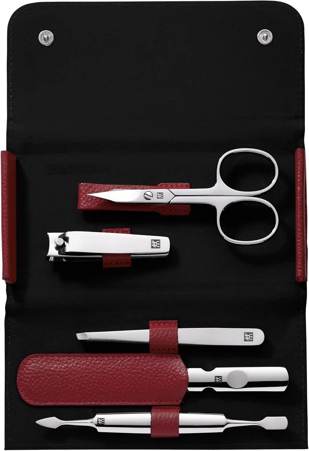 ست مانیکور 5 تکه ZWILLING J. A. Henckels CLASSIC INOX (قرمز) ست مانیکور 5 تکه ZWILLING J. A. Henckels CLASSIC INOX (قرمز)