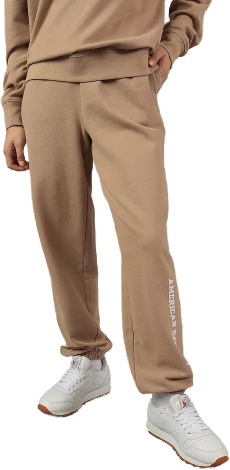 شلوار جاگر زنانه امریکن ایگل مدل U-0329-5018-200 طرح دار سایز M قهوه ای