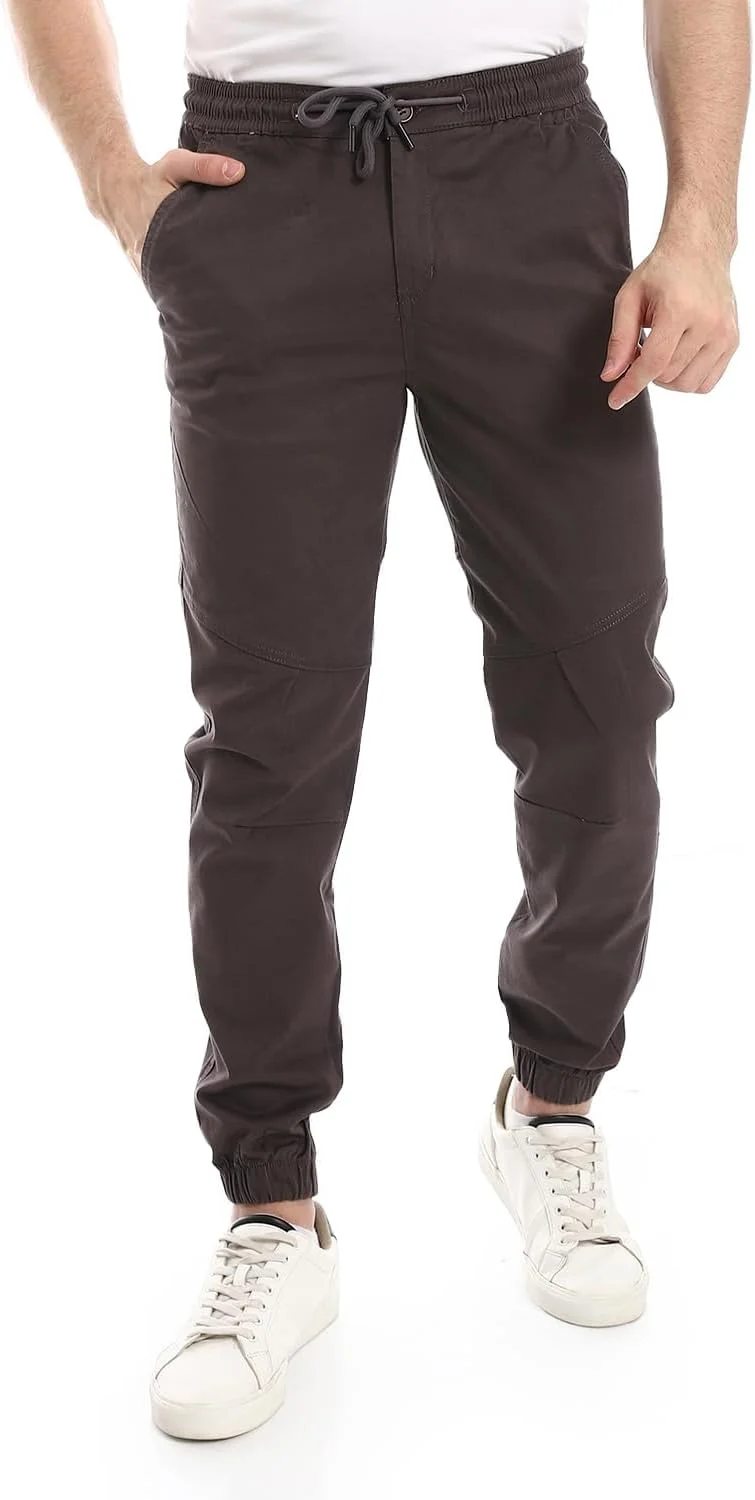 شلوار گرمکن مردانه آندورا با کمر کشی و بند کشی مدل 37S24M3202 شلوار گرمکن مردانه آندورا با کمر کشی و بند کشی مدل 37S24M3202