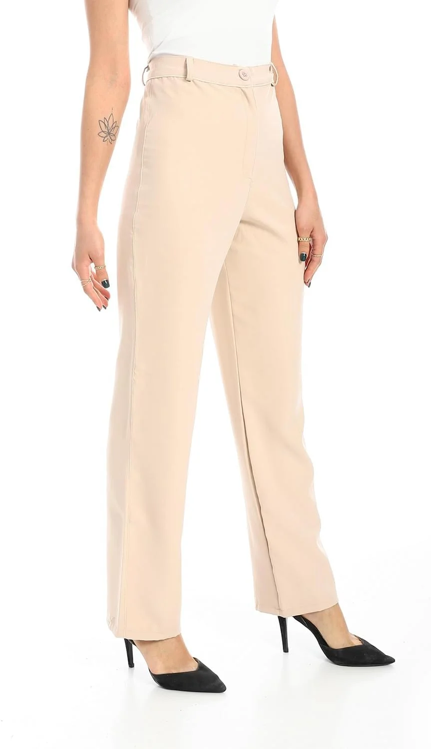 شلوار زنانه آندورا، مدل راسته و کمر بلند