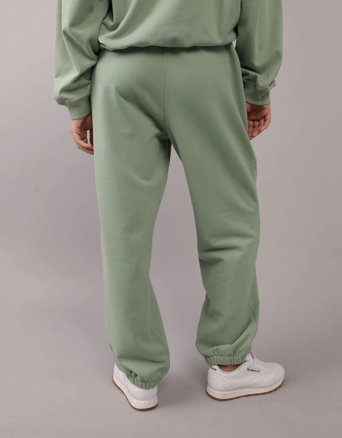 شلوار جاگر زنانه امریکن ایگل مدل 335114712_Amec341 با طرح لوگو و فرم خیلی گشاد