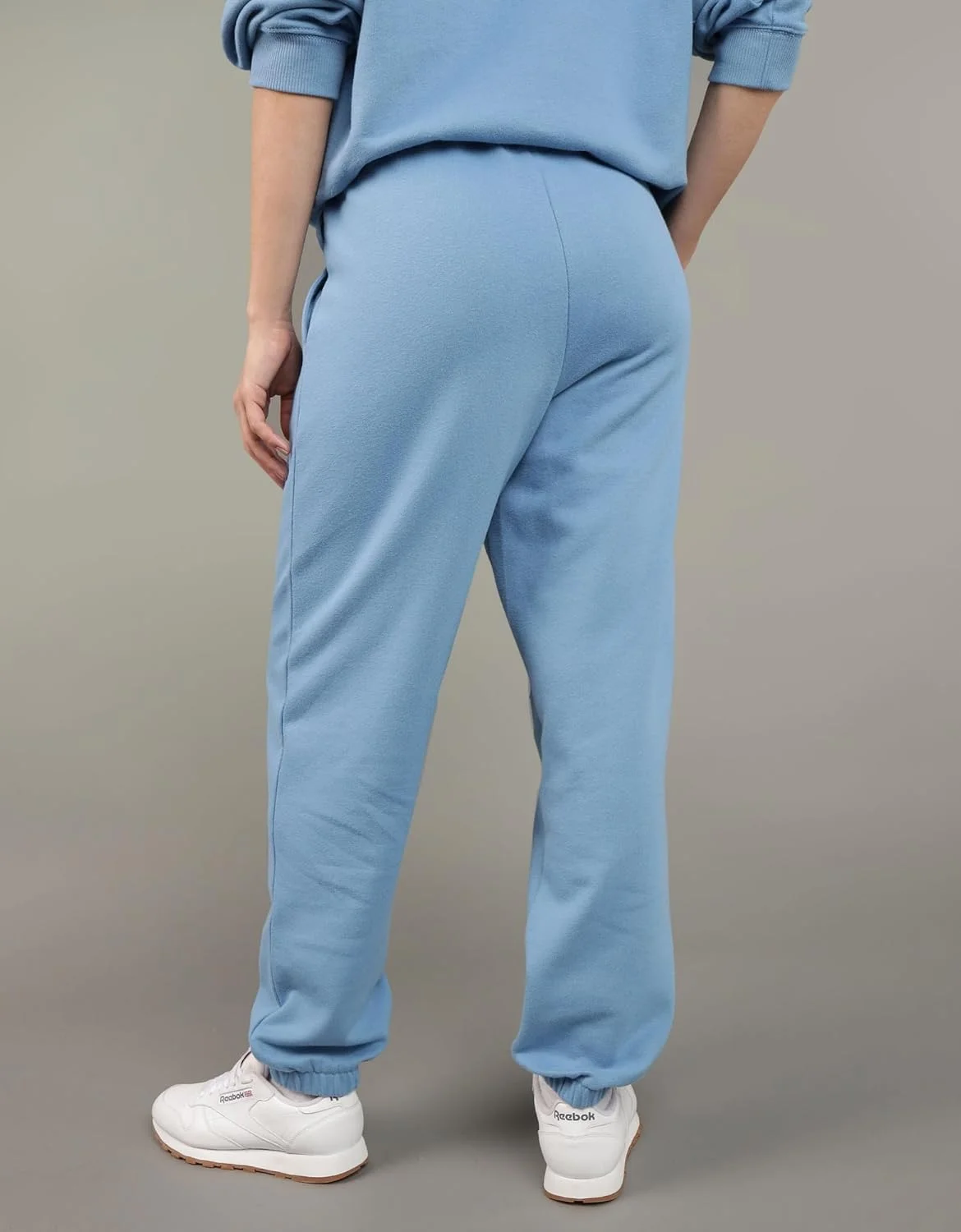 شلوار جاگر زنانه امریکن ایگل، پشمی، طرح دار، مدل Baggy، سایز L، آبی شلوار جاگر زنانه امریکن ایگل، پشمی، طرح دار، مدل Baggy، سایز L، آبی