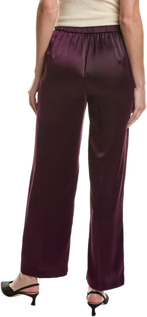 شلوار زنانه آنه کلاین مدل Pull on با جیب های مورب و پاچه گشاد