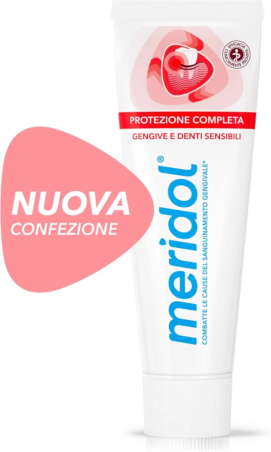 خمیر دندان مریدول محافظت کامل با ماده ضد باکتری، تسکین دهنده لثه های تحریک شده و دندان های حساس، مبارزه با باکتری های پلاک و جلوگیری از خونریزی لثه 75 میلی لیتر
