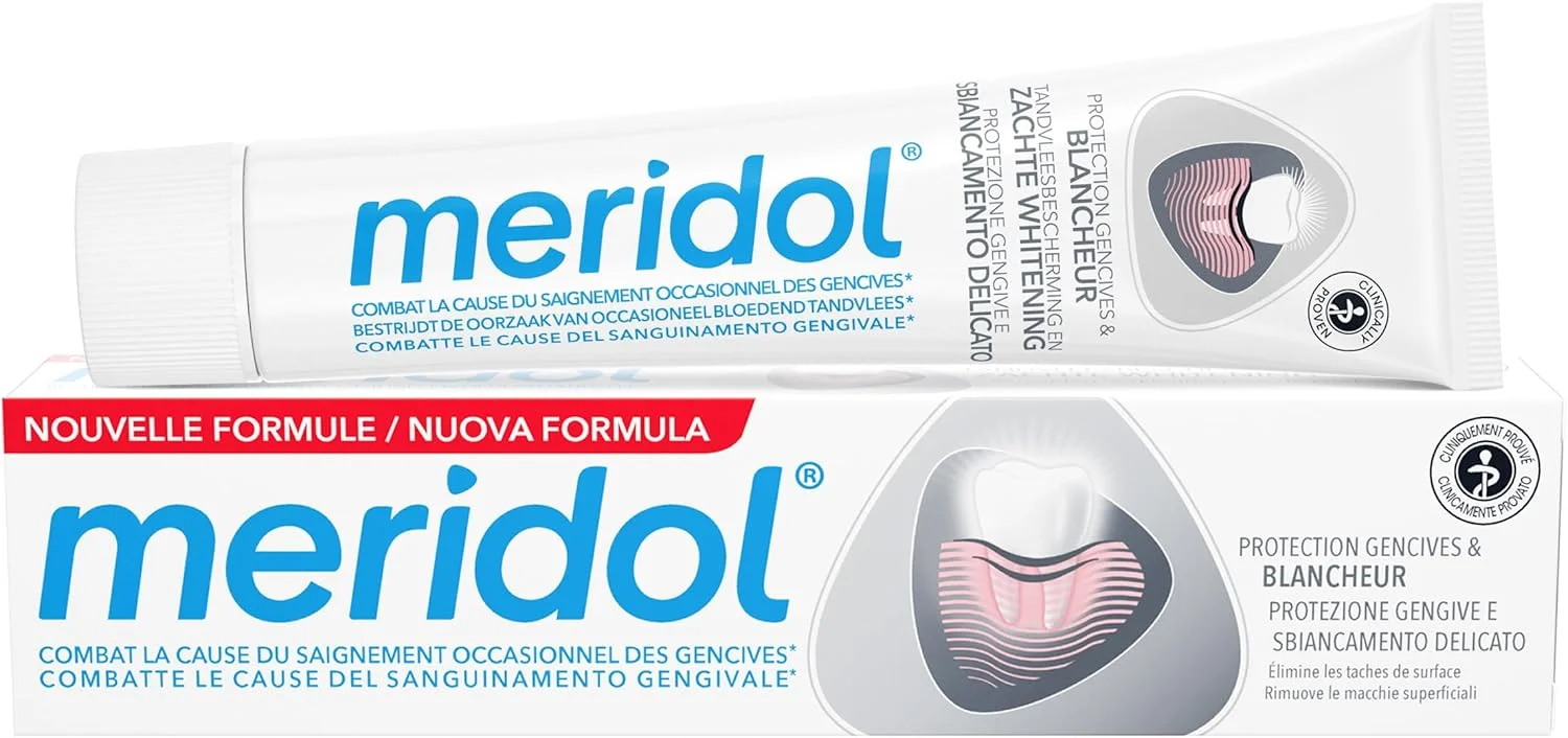 خمیر دندان مریدول محافظت از لثه و سفید کننده ملایم 75 میلی لیتر