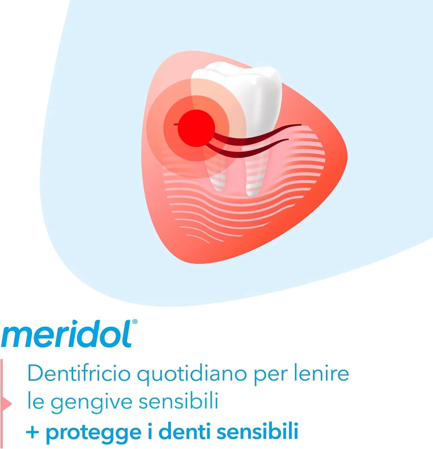 خمیر دندان مریدول محافظت کامل با ماده ضد باکتری، تسکین دهنده لثه های تحریک شده و دندان های حساس، مبارزه با باکتری های پلاک و جلوگیری از خونریزی لثه 75 میلی لیتر