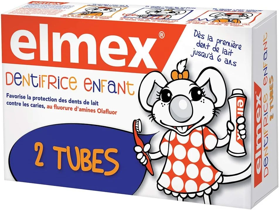 خمیر دندان کودک Elmex 2 x 50ml