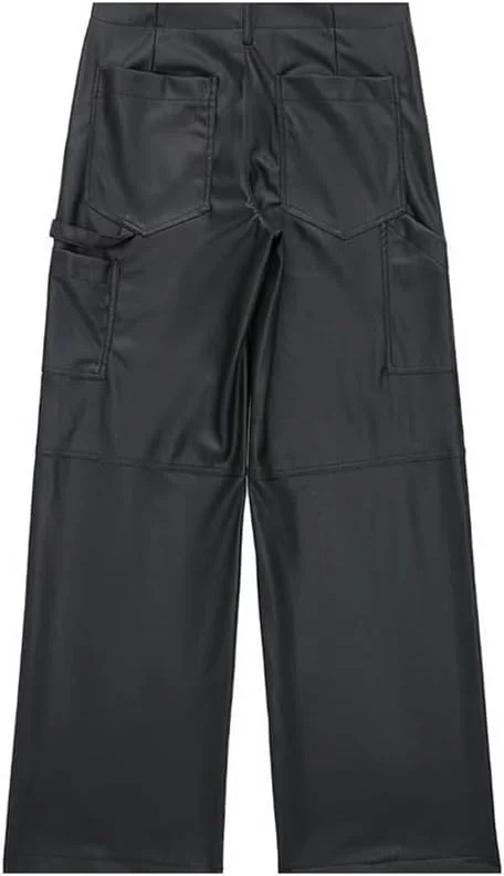 شلوار زنانه BEABAG، شلوار زیپ دار جلوی زنانه، شلوار راسته زنانه کمر بلند، شلوار راسته جیب دار رنگی (سایز: XS)