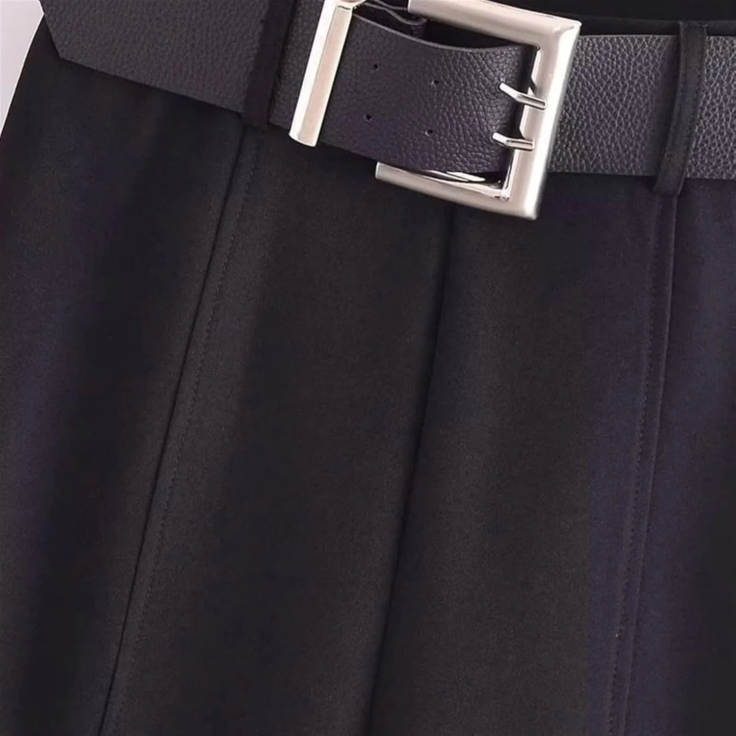 شلوار زنانه BEABAG، شلوار دمپا گشاد مناسب محیط کار با کمر پهن، شلوار دمپا گشاد زنانه با زیپ در پهلو و کمر بلند، شلوار دمپا گشاد مشکی مناسب رفت و آمد (سایز: S) شلوار زنانه BEABAG، شلوار دمپا گشاد مناسب محیط کار با کمر پهن، شلوار دمپا گشاد زنانه با زیپ در پهلو و کمر بلند، شلوار دمپا گشاد مشکی مناسب رفت و آمد (سایز: S)