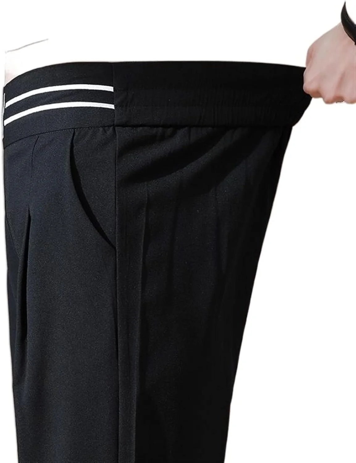 شلوار زنانه BEABAG مشکی، مدل گشاد، مناسب بهار و پاییز، کمر بلند، سایز بزرگ، مناسب کار، لباس های غیر رسمی، شلوار مجلسی (رنگ: Hortel، سایز: L) شلوار زنانه BEABAG مشکی، مدل گشاد، مناسب بهار و پاییز، کمر بلند، سایز بزرگ، مناسب کار، لباس های غیر رسمی، شلوار مجلسی (رنگ: Hortel، سایز: L)