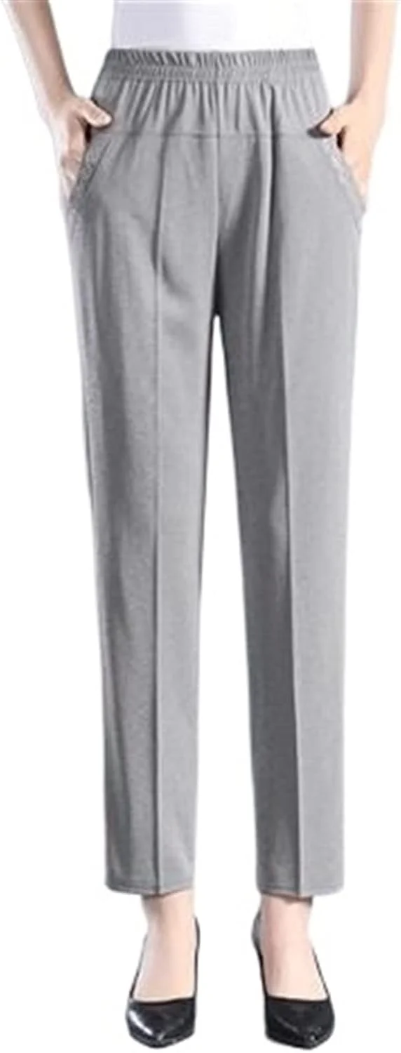 شلوار زنانه BEABAG، شلوار راسته غیررسمی زنانه، شلوار نازک و گشاد بهاره و تابستانی با جیب و کمر کشی بلند، مدل جدید زنانه (رنگ: خاکستری تیره، سایز: XL) شلوار زنانه BEABAG، شلوار راسته غیررسمی زنانه، شلوار نازک و گشاد بهاره و تابستانی با جیب و کمر کشی بلند، مدل جدید زنانه (رنگ: خاکستری تیره، سایز: XL)