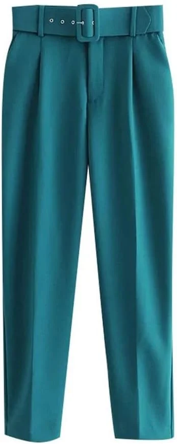 شلوار زنانه BEABAG، شلوار اداری زنانه با جیب های جانبی در کمر، شلوار مچی زنانه با زیپ و کمر بلند، شلوار ساق باریک رنگ ثابت غیر رسمی (سایز: S) شلوار زنانه BEABAG، شلوار اداری زنانه با جیب های جانبی در کمر، شلوار مچی زنانه با زیپ و کمر بلند، شلوار ساق باریک رنگ ثابت غیر رسمی (سایز: S)