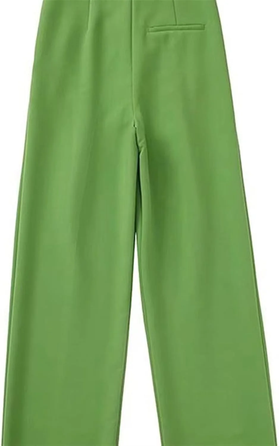 شلوار زنانه BEABAG، شلوار پاچه گشاد زنانه با جیب های جانبی، زیپ و دکمه در قسمت کمر (سایز: L) شلوار زنانه BEABAG، شلوار پاچه گشاد زنانه با جیب های جانبی، زیپ و دکمه در قسمت کمر (سایز: L)