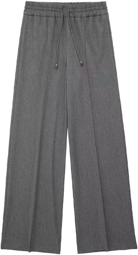 شلوار زنانه BEABAG، شلوار گشاد زنانه تمام قد، کمر بلند کشی با بند، شلوار زنانه مدل گرمکن (سایز: XS) شلوار زنانه BEABAG، شلوار گشاد زنانه تمام قد، کمر بلند کشی با بند، شلوار زنانه مدل گرمکن (سایز: XS)