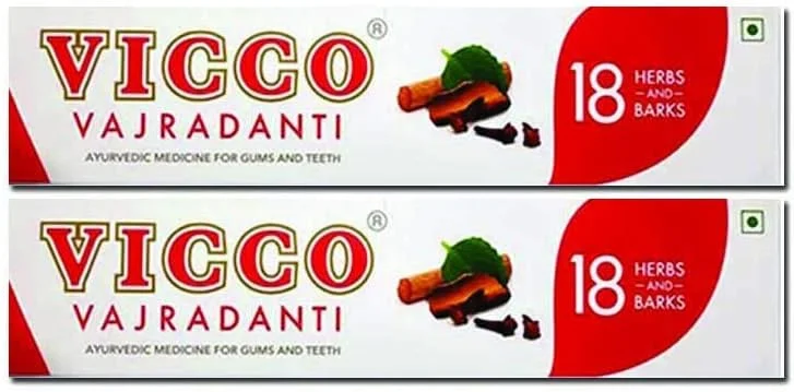 خمیر دندان گیاهی ویکو واجرادنتی 100 گرمی (بسته 2 عددی) برای لثه و دندان خمیر دندان گیاهی ویکو واجرادنتی 100 گرمی (بسته 2 عددی) برای لثه و دندان