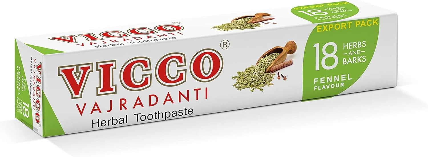 خمیر دندان گیاهی ویکو واجرادانتی - طعم رازیانه 200 گرم