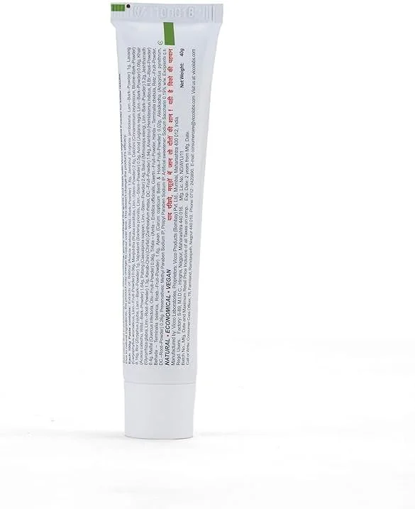 خمیر دندان ویکو واجرادانتی | قابض و مسکن طبیعی | حاوی 18 گیاه، 100% طبیعی، وگان و بدون تست حیوانی | بدون فلوراید، بدون گلوتن (بسته 3 عددی - 160 گرمی، رازیانه)