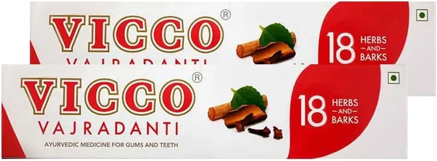 خمیر دندان گیاهی ویکو واجرادنتی 100 گرمی (بسته 3 عددی) مناسب لثه و دندان