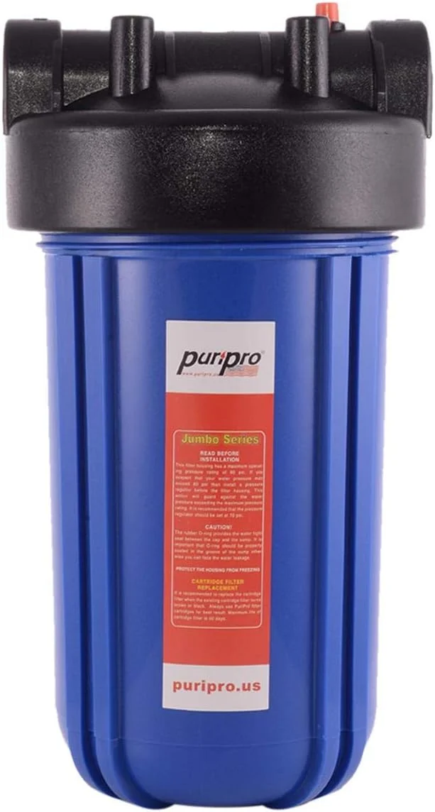 فیلتر کل خانه پوری پرو وان - یک عدد جامبو 10 اینچی، آبی، اتصال 1 اینچی فیلتر کل خانه پوری پرو وان - یک عدد جامبو 10 اینچی، آبی، اتصال 1 اینچی