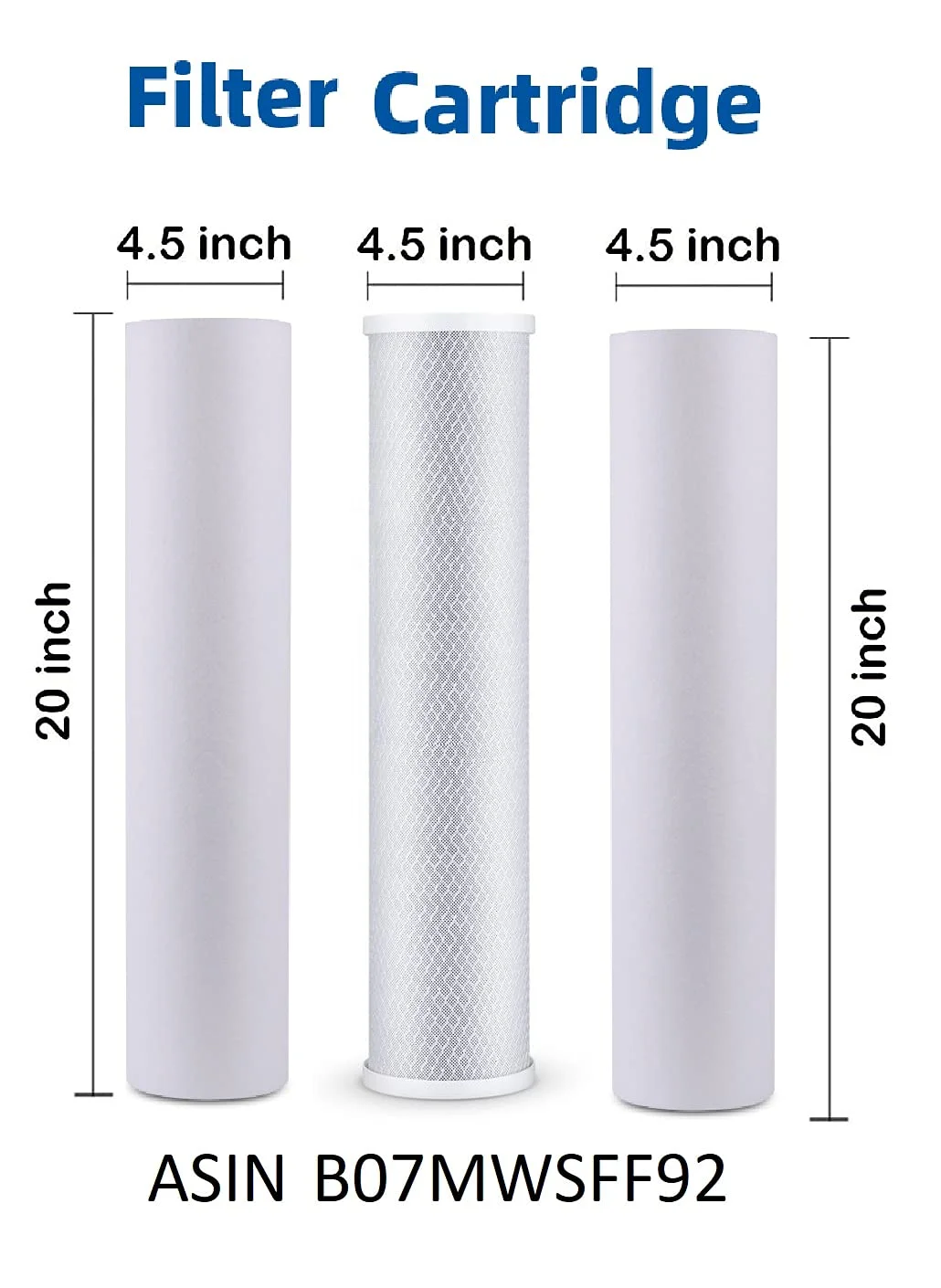 سیستم فیلتراسیون آب کل خانه پوری پرو جامبو با محفظه بیگ بلو و اتصال 1 اینچی به همراه آچار، سایز 10 اینچ در 4.5 اینچ (20 اینچ - سه مرحله ای) سیستم فیلتراسیون آب کل خانه پوری پرو جامبو با محفظه بیگ بلو و اتصال 1 اینچی به همراه آچار، سایز 10 اینچ در 4.5 اینچ (20 اینچ - سه مرحله ای)