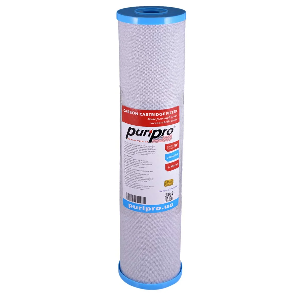 سیستم فیلتراسیون آب کل خانه پوری پرو جامبو با محفظه بیگ بلو و اتصال 1 اینچی به همراه آچار، 10 اینچ در 4.5 اینچ (ست فیلتر جایگزین) سیستم فیلتراسیون آب کل خانه پوری پرو جامبو با محفظه بیگ بلو و اتصال 1 اینچی به همراه آچار، 10 اینچ در 4.5 اینچ (ست فیلتر جایگزین)