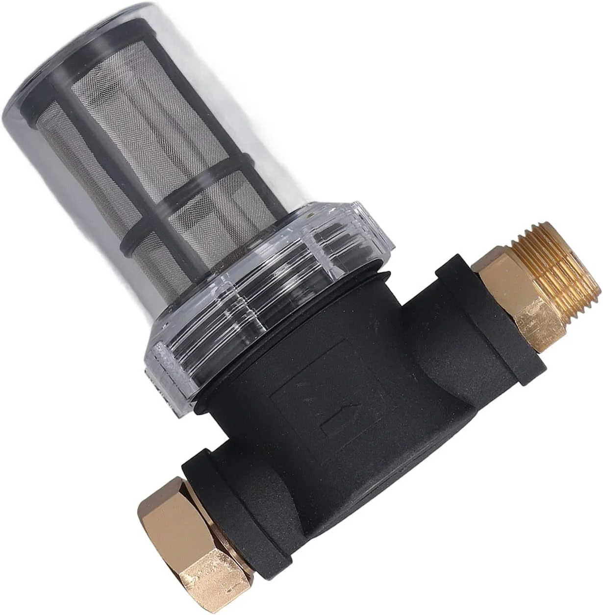 فیلتر رسوب آب کل خانه پلاستیک مهندسی رزوه 3/4 اینچ جلوگیری از مسدود شدن فیلتر آبیاری مجدد باغ برای مصارف خانگی