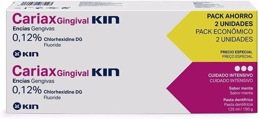 مجموعه دو عددی خمیر دندان لثه کین کاریاکس