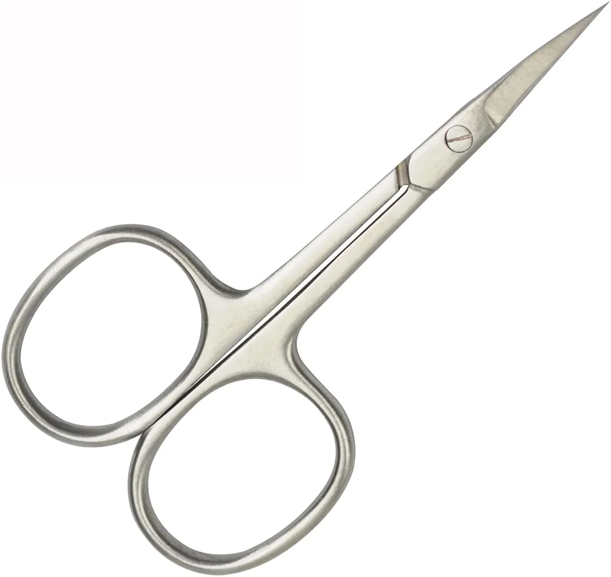 قیچی ناخن، قیچی کوتیکول، قیچی استیل ضد زنگ صاف، قیچی آرایشی برای موهای صورت، حذف کوتیکول ناخن (نوک منحنی) قیچی ناخن، قیچی کوتیکول، قیچی استیل ضد زنگ صاف، قیچی آرایشی برای موهای صورت، حذف کوتیکول ناخن (نوک منحنی)