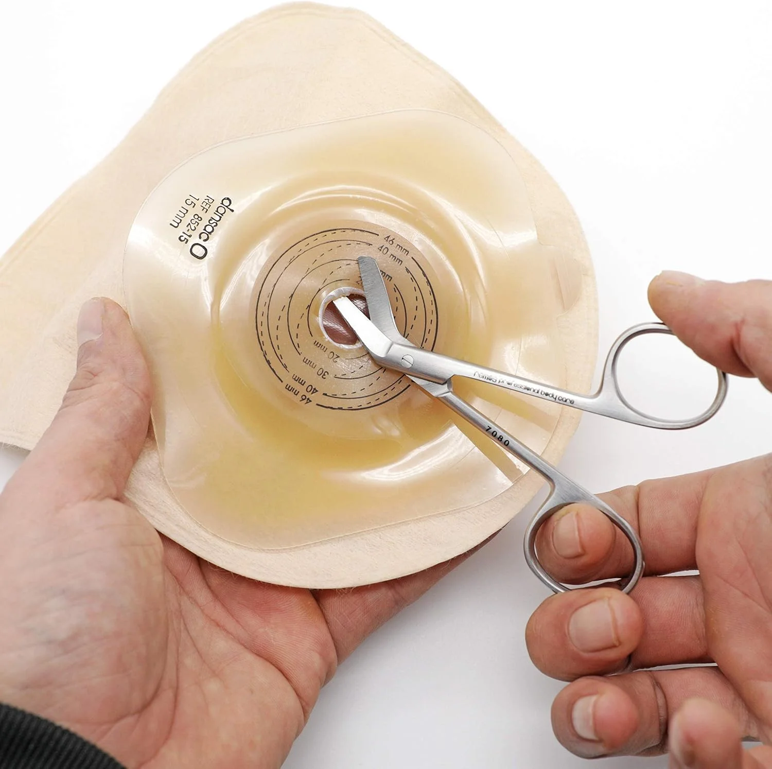 قیچی استومی ریموس حرفه ای مراقبت از بدن، ساخته شده از فولاد ضد زنگ برای برش پایه استومی قیچی استومی ریموس حرفه ای مراقبت از بدن، ساخته شده از فولاد ضد زنگ برای برش پایه استومی