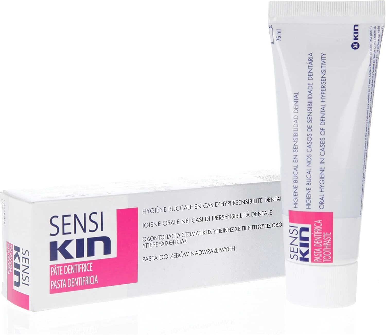 خمیر دندان کین سنسی 75 میلی لیتر ~ تسکین دندان های حساس، نیترات پتاسیم + فلوراید