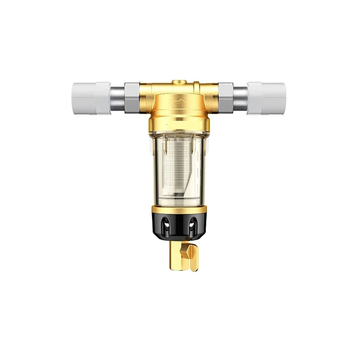 سیستم فیلتر آب SJHDKLW، پیش فیلتر، فیلتر کل خانه، سیستم تصفیه آب مرکزی برای خانه، 4500 لیتر در ساعت، 40 میکرومتر، جریان مخالف، شستشوی معکوس 360 درجه، چند منظوره (DN20 (0.75 اینچ)) سیستم فیلتر آب SJHDKLW، پیش فیلتر، فیلتر کل خانه، سیستم تصفیه آب مرکزی برای خانه، 4500 لیتر در ساعت، 40 میکرومتر، جریان مخالف، شستشوی معکوس 360 درجه، چند منظوره (DN20 (0.75 اینچ))