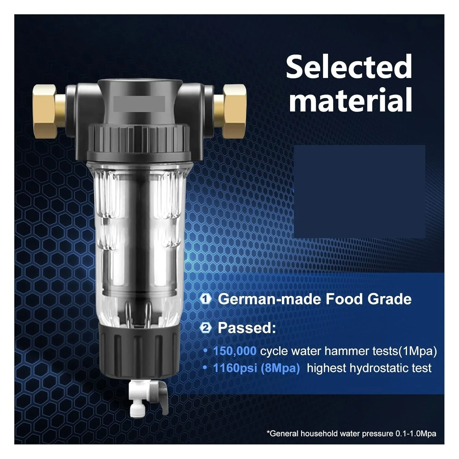 سیستم فیلتر آب PSVTAS، پیش فیلتر کل خانه، فیلتر رسوب چرخشی، سیستم پیش تصفیه مرکزی، تصفیه کننده، شستشوی معکوس، توری استیل ضد زنگ، چند منظوره (مخزن و 1 عدد فیلتر) سیستم فیلتر آب PSVTAS، پیش فیلتر کل خانه، فیلتر رسوب چرخشی، سیستم پیش تصفیه مرکزی، تصفیه کننده، شستشوی معکوس، توری استیل ضد زنگ، چند منظوره (مخزن و 1 عدد فیلتر)