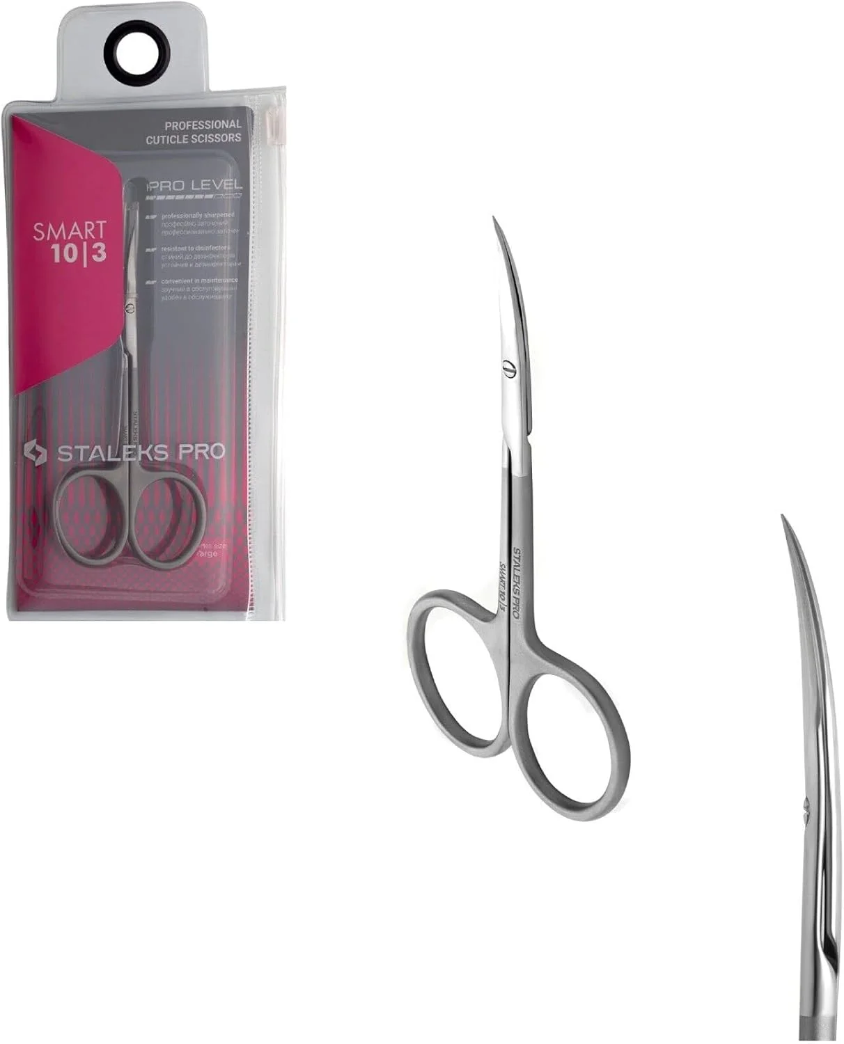 قیچی مانیکور حرفه ای استالکس پرو مدل Smart 10 Type 3 قیچی مانیکور حرفه ای استالکس پرو مدل Smart 10 Type 3