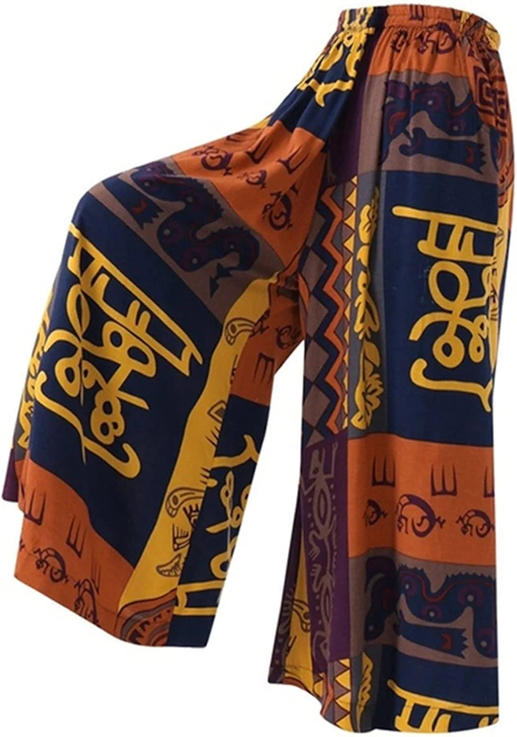 BEDPET شلوار زنانه طرح ملی، شلوار گلدار غیر رسمی، شلوار پاچه گشاد زنانه، سایز بزرگ (رنگ: Hortel، سایز: XXXL) BEDPET شلوار زنانه طرح ملی، شلوار گلدار غیر رسمی، شلوار پاچه گشاد زنانه، سایز بزرگ (رنگ: Hortel، سایز: XXXL)