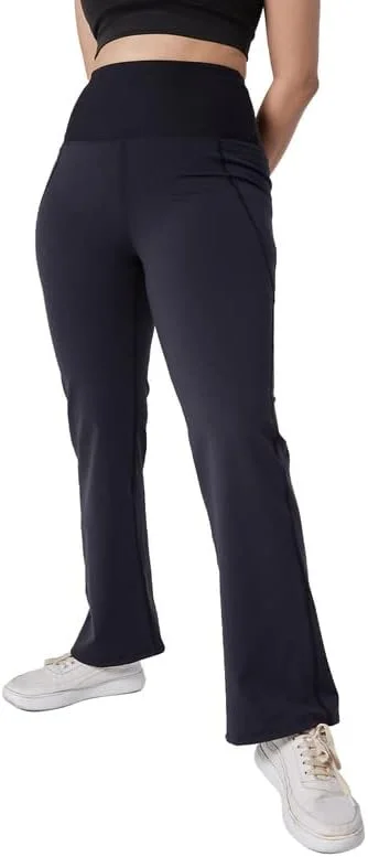 شلوار دمپا گشاد زنانه بلیس کلاب | کمر بلند | کمر تاشو | 2 جیب | لباس ورزشی زنانه شلوار دمپا گشاد زنانه بلیس کلاب | کمر بلند | کمر تاشو | 2 جیب | لباس ورزشی زنانه