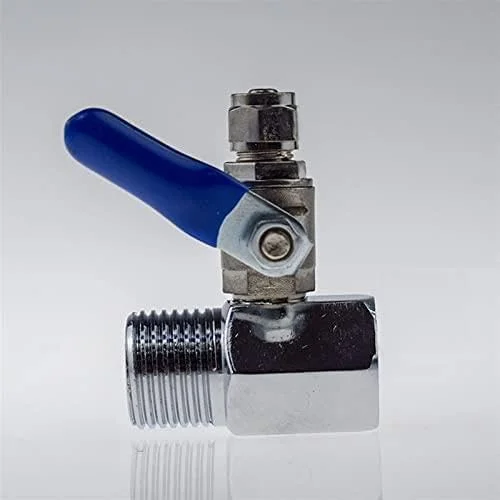 آداپتور آب لوله سیستم شستشوی نرم WANAM شیر توپی فیلتر آب شیر آب سیستم اسمز معکوس برای شیر تصفیه آب (رنگ: نارنجی)