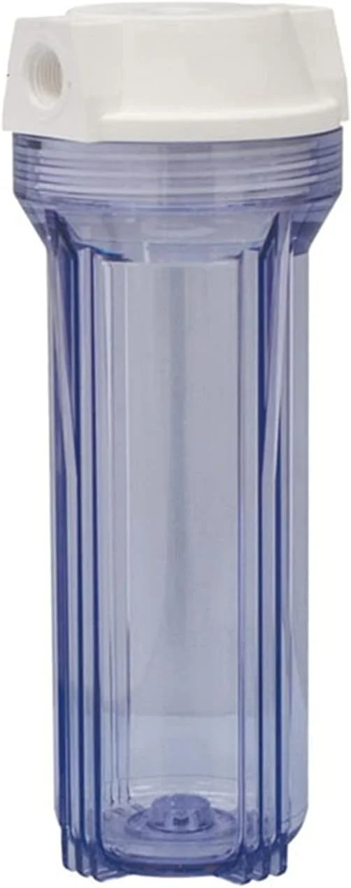 WWART آب مقطر 1 عدد قطعات فیلتر آب بطری فیلتر آب 10 اینچ ارتفاع اتصال 1/4 اینچ برای دستگاه تصفیه آب سیستم اسمز معکوس برای سینک