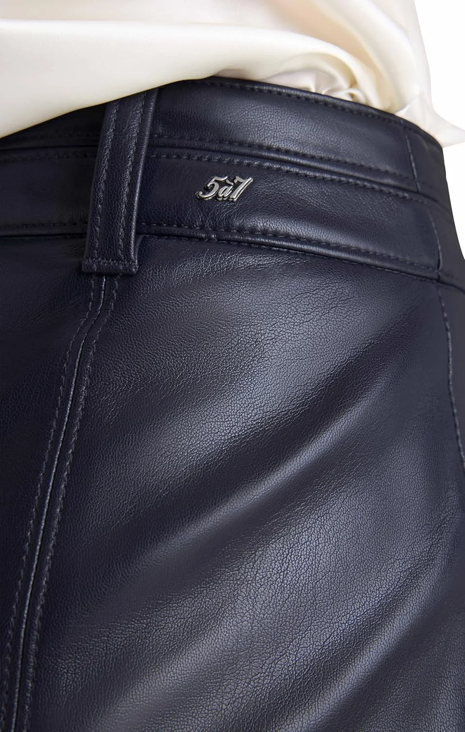 شلوار زنانه چرم مصنوعی سینک ا سپت مدل Dorothea، سرمه ای، سایز 14 شلوار زنانه چرم مصنوعی سینک ا سپت مدل Dorothea، سرمه ای، سایز 14